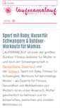 Mobile Screenshot of laufmamalauf.de